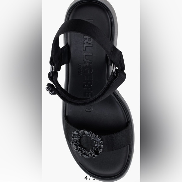 Karl Lagerfeld Kiana Platform Sandal. Ladies 9 - Picture 4 of 12